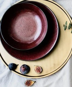 Carthage.Co Kitchen + Dining Zaghwan Stoneware Pasta Bowl Set