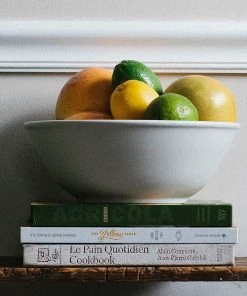 Carthage.Co Kitchen + Dining Zaghwan Stoneware Serving Bowl