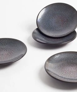 Carthage.Co Zaghwan Stoneware Bread Plate Set