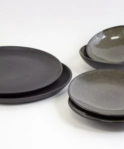 Carthage.Co Zaghwan Stoneware Dinner Set Kitchen + Dining