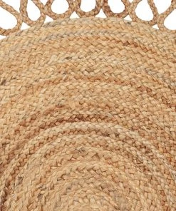Casa Amarosa Half Moon Jute Doormat