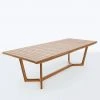 Masaya & Co. Furniture Casares Teak Dining Table With Slatted Top