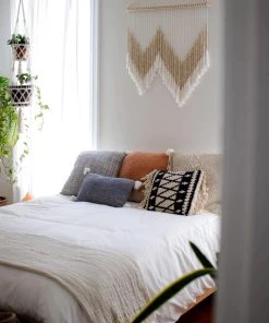 Ceremonia Best Sellers Double Basket Plant Hanger - Cream