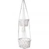 Ceremonia Best Sellers Double Basket Plant Hanger - Cream