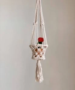Ceremonia Best Sellers Plant Hanger Basket - Cream