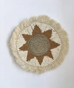 Ceremonia Sumba Raffia Fringe Wall Charger Best Sellers