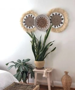 Ceremonia Sumba Raffia Fringe Wall Charger Best Sellers