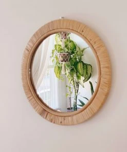 Ceremonia Best Sellers Rattan Full Moon Round Mirror