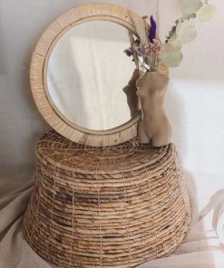 Ceremonia Best Sellers Rattan Full Moon Round Mirror