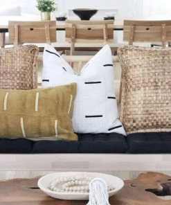 Ceremonia Home Goods Conus Shell Beaded Tassel - Natural