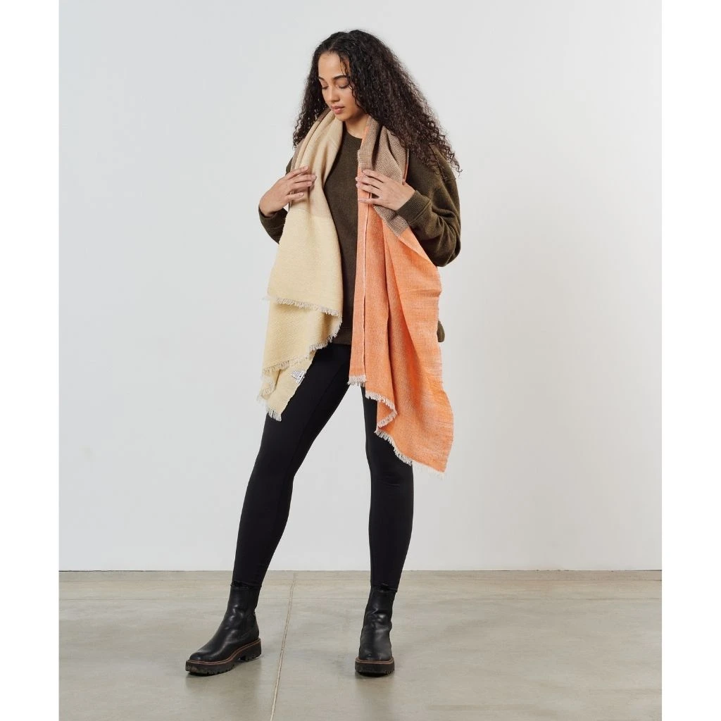 Studio Variously Chestnut Merino Wool Throw Blanket Home Goods 2 Studio Variously Chestnut Merino Wool Throw Blanket Home Goods