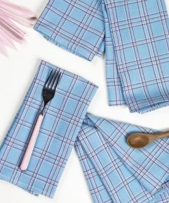 Archive New York Chiapas Plaid Napkin Set
