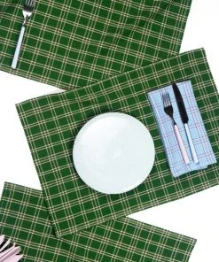Archive New York Chiapas Plaid Placemat Set