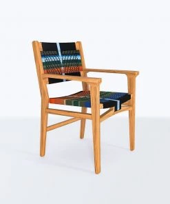 Masaya & Co. Chontales Arm Chair - Mot Mot Pattern