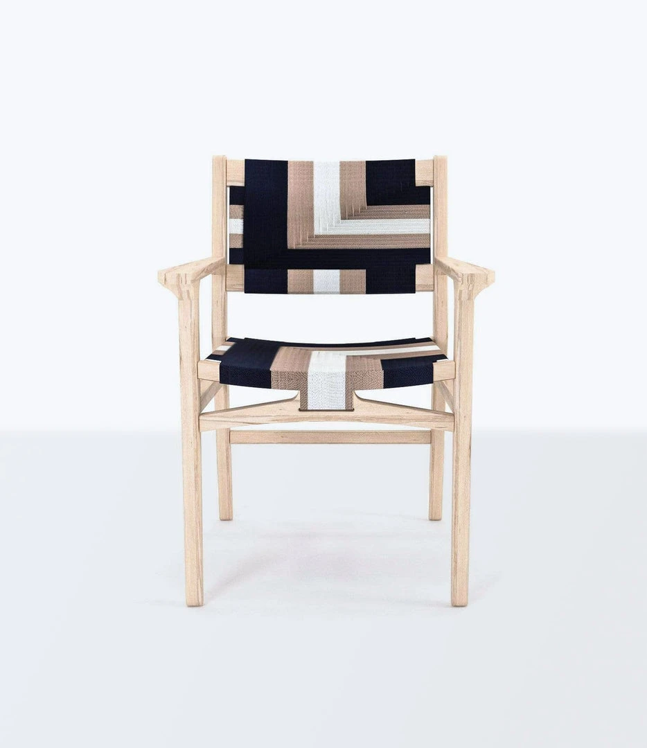Masaya & Co. Furniture Chontales Arm Chair - Nordica Pattern 2 Masaya & Co. Furniture Chontales Arm Chair - Nordica Pattern