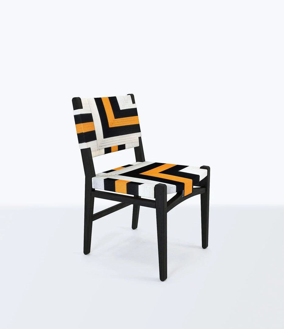 Masaya & Co. Furniture Chontales Dining Chair - Queen Bee Pattern 1 Masaya & Co. Furniture Chontales Dining Chair - Queen Bee Pattern