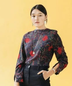 L.Greenwalt Jewelry Special Occasion Christmas Cactus Necklace