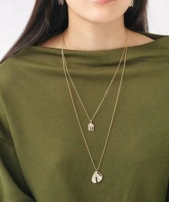 L.Greenwalt Jewelry Special Occasion Christmas Cactus Necklace