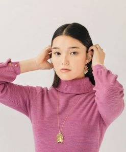 L.Greenwalt Jewelry Special Occasion Christmas Cactus Necklace