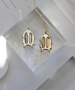 L.Greenwalt Jewelry Special Occasion Christmas Cactus Necklace