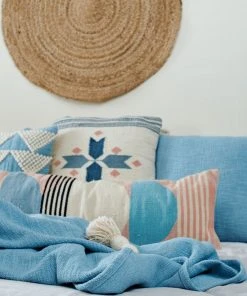 Casa Amarosa Circle Geo Lumbar Pillow Cover Home Goods