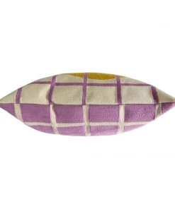 Leah Singh New Arrivals Circle Grid Reversible Throw Pillow Cover