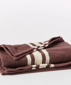 Coyuchi Cirrus Throw Blanket - Elderberry