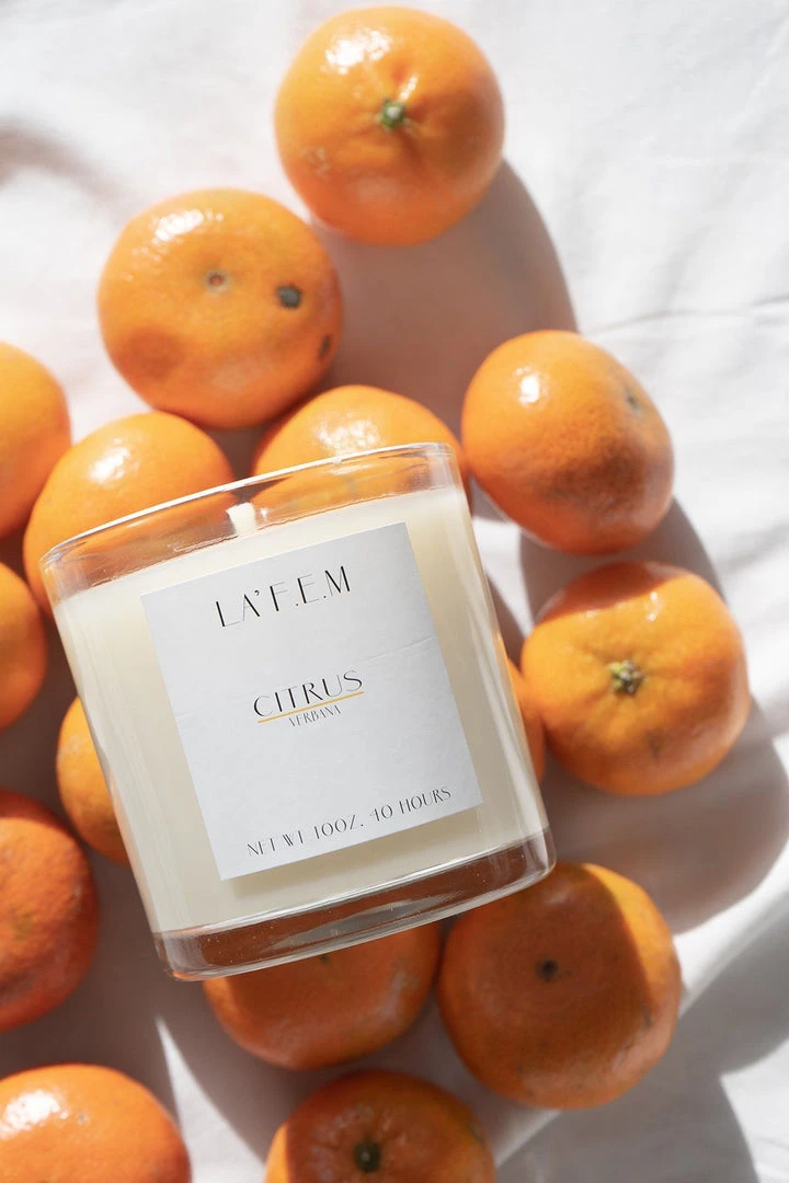 La' F.E.M. Citrus Candle Candles 1 La' F.E.M. Citrus Candle Candles