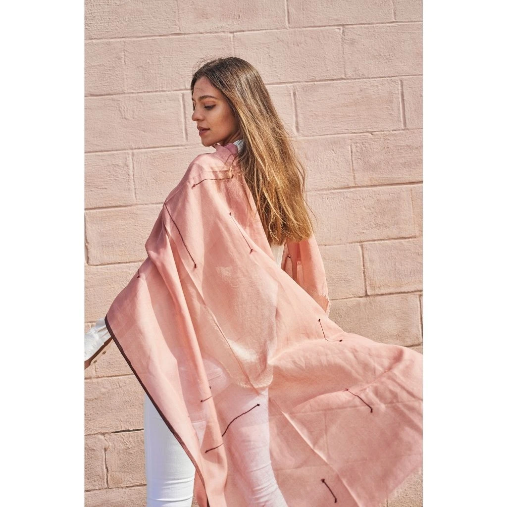 Studio Variously Clay Mist Scarf Accessories Studio Variously Clay Mist Scarf Accessories