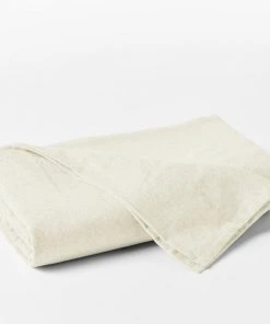 Coyuchi Cloud Brushed Flannel Sheet Set - Undyed