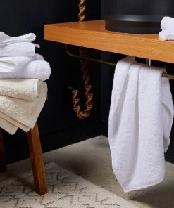 Coyuchi Cloud Loom Towels - Alpine White