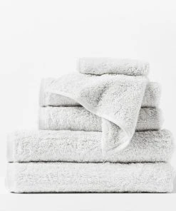 Coyuchi Cloud Loom Towels - Alpine White