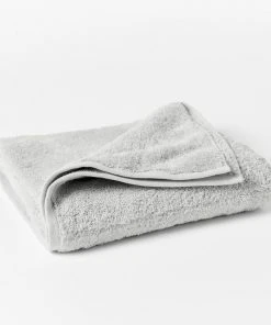 Coyuchi Home Goods Cloud Loom Towels - Fog