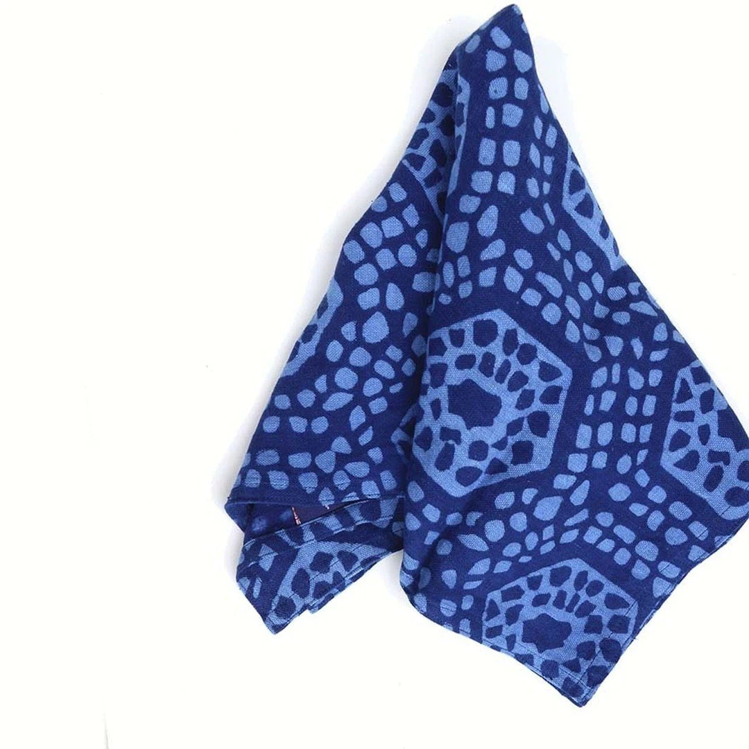 Ichcha Cobbled Napkin Set 4 Ichcha Cobbled Napkin Set