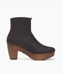 Coclico Tau Shearling Clog - Black