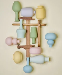 Middle Kingdom Best Sellers Colorful Mini Porcelain Vase 2