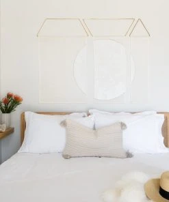 Conejo & Co Home Goods Ballena Wall Hanging - White