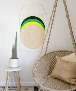 Conejo & Co Eclipse Wall Hanging - Fern