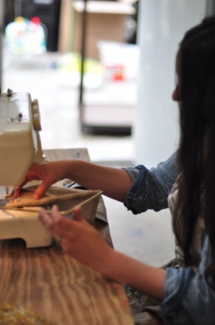 Conejo & Co Mitad Wall Hanging - Ocean 7 Conejo & Co Mitad Wall Hanging - Ocean