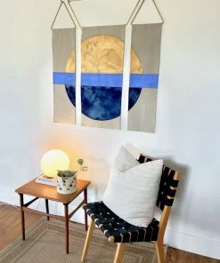 Conejo & Co Mitad Wall Hanging - Ocean 13 Conejo & Co Mitad Wall Hanging - Ocean