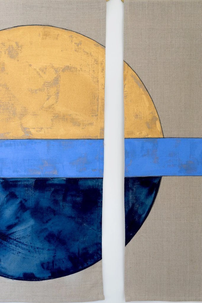 Conejo & Co Mitad Wall Hanging - Ocean 3 Conejo & Co Mitad Wall Hanging - Ocean