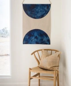 Conejo & Co Mono Wall Hanging - Indigo