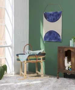 Conejo & Co Home Goods Mono Wall Hanging - Gold