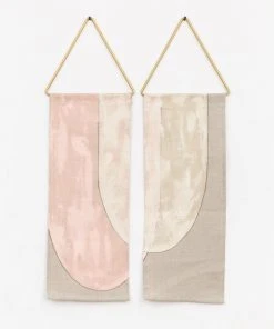 Conejo & Co Pez Wall Hanging - Oyster + Himalayan Salt