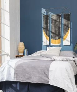 Conejo & Co Zorro Wall Hanging - Black, Yellow And White