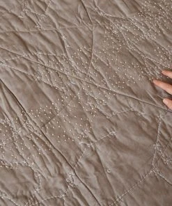 Haptic Lab Constellation Quilt - Warm Gray