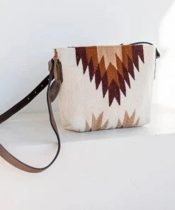MZ Fair Trade Copal Wool Crossbody Bag