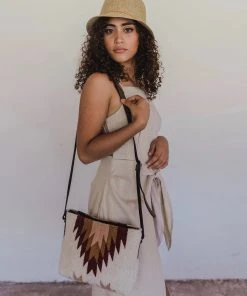 MZ Fair Trade Copal Wool Crossbody Bag