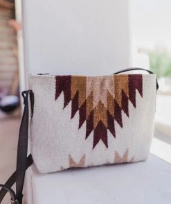 MZ Fair Trade Copal Wool Crossbody Bag