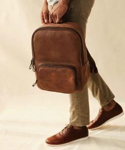 Nisolo Accessories Cordoba Backpack - Chestnut